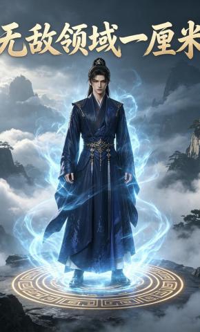 短剧《无敌领域一厘米》海报