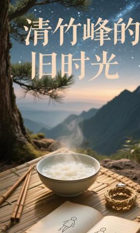 短剧《清竹峰的旧时光》海报