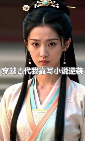 短剧《穿越古代我靠写小说逆袭》海报