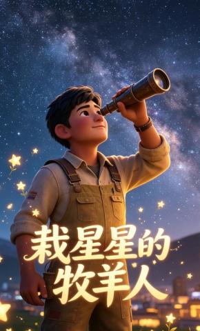 短剧《栽星星的牧羊人》海报