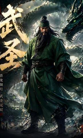 短剧《武圣》海报
