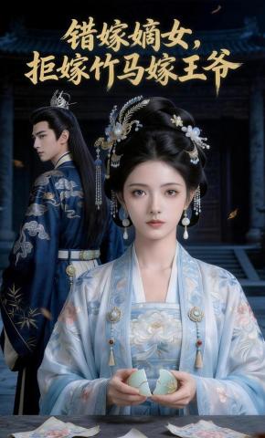 短剧《错嫁嫡女，拒嫁竹马嫁王爷》海报