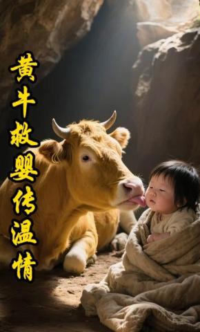 短剧《黄牛救婴传温情》海报