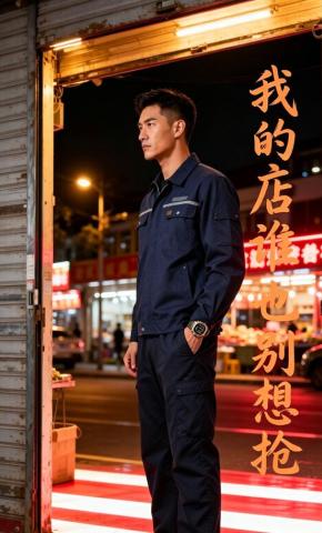 短剧《我的店谁也别想抢》海报
