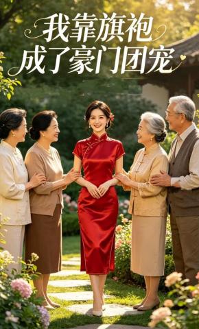 短剧《我靠旗袍成了豪门团宠》海报