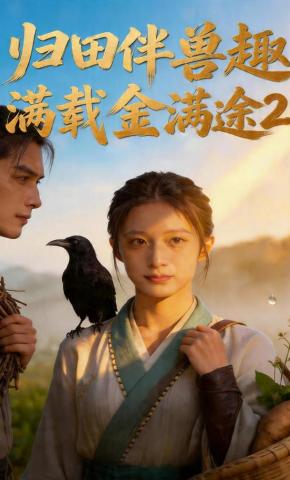 短剧《归田伴兽趣，满载金满途2》海报