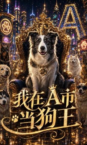 短剧《我在A市当狗王》海报