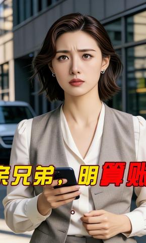 短剧《亲兄弟，明算账》海报