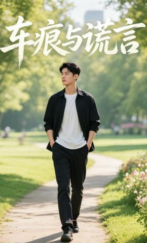 短剧《车痕与谎言》海报