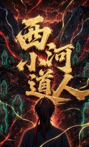 短剧《西河小道人》海报