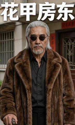 短剧《花甲房东》海报