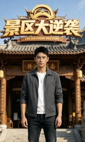 短剧《景区大逆袭》海报