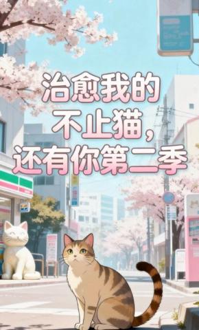 短剧《治愈我的不止猫，还有你第二季》海报