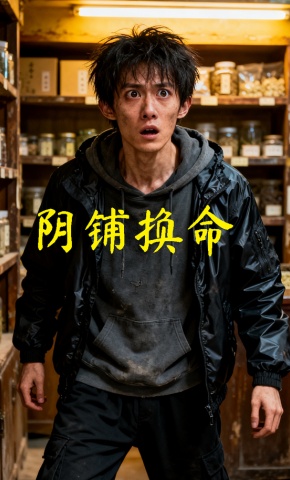短剧《阴铺换命》海报