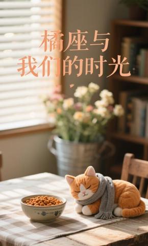 短剧《橘座与我们的时光》海报
