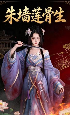 短剧《朱墙莲骨生》海报