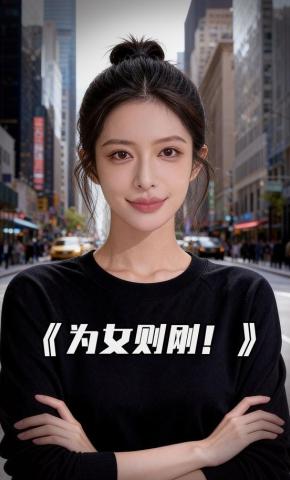 短剧《为女则刚！》海报