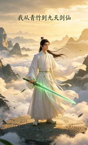 短剧《我从青竹到九天剑仙》海报