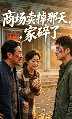 短剧《商场卖掉那天，家碎了》海报