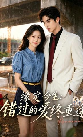 短剧《缘定今生：错过的爱终重逢》海报