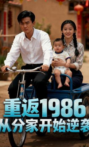短剧《重返1986从分家开始逆袭》海报