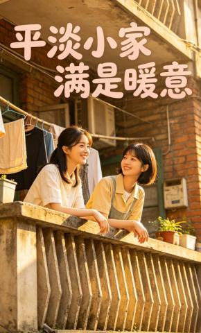 短剧《平淡小家满是暖意》海报