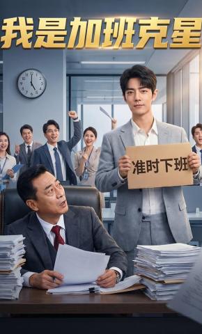 短剧《我是加班克星》海报