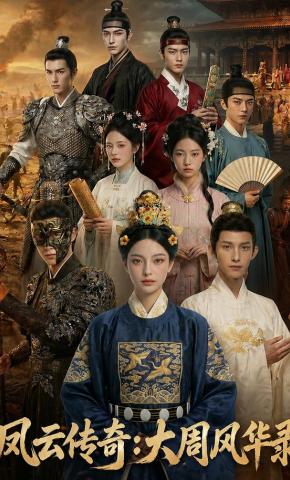 短剧《凤云传奇：大周风华录》海报