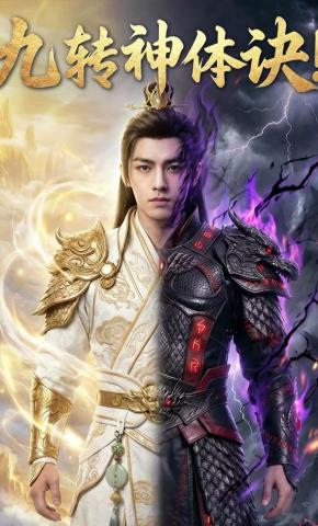 短剧《九转神体诀！》海报