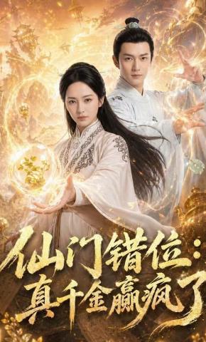 短剧《仙门错位:真千金赢疯了》海报