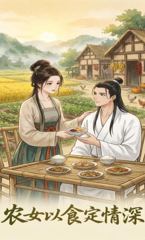 短剧《农女以食定情深》海报