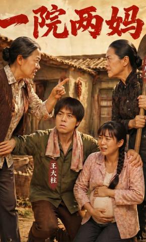 短剧《一院两妈》海报