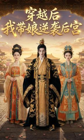 短剧《穿越后，我带娘逆袭后宫》海报