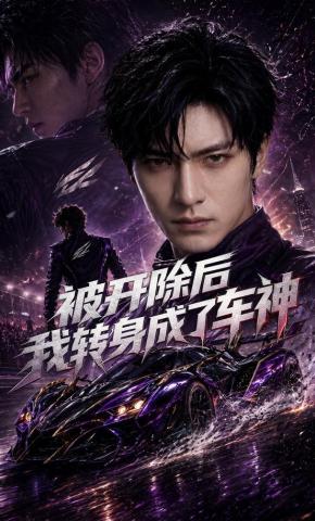 短剧《被开除后，我转身成了车神！》海报