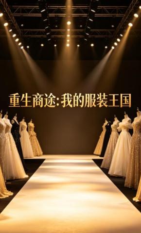 短剧《重生商途：我的服装王国》海报