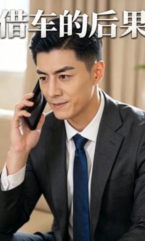 短剧《借车的后果》海报