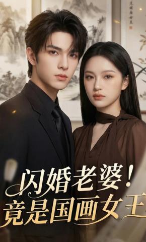 短剧《闪婚老婆！竟是国画女王》海报