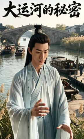 短剧《大运河的秘密》海报