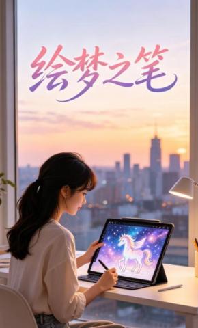 短剧《绘梦之笔》海报