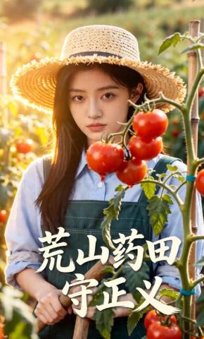短剧《荒山药田守正义》海报