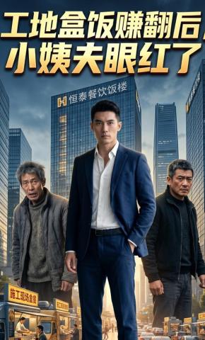 短剧《工地盒饭赚翻后，小姨夫眼红了》海报