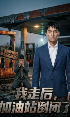 短剧《我走后，加油站倒闭了》海报