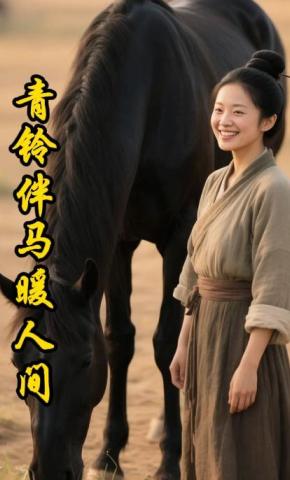 短剧《青铃伴马暖人间》海报
