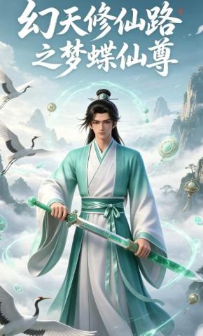 短剧《幻天修仙路之梦蝶仙尊》海报
