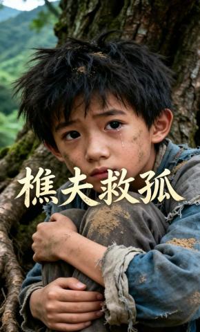 短剧《樵夫救孤》海报