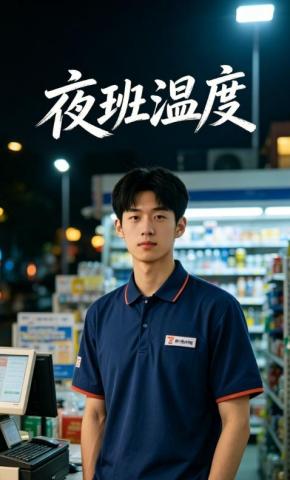短剧《夜班温度》海报