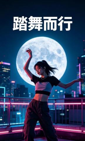 短剧《踏舞而行》海报