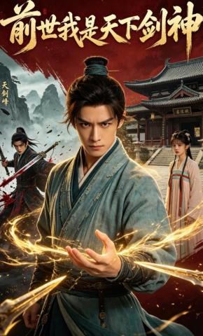 短剧《前世我是天下剑神》海报