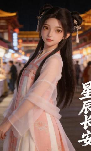 短剧《星辰长安》海报