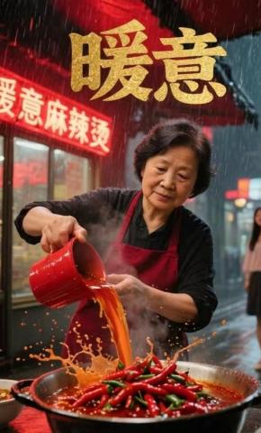 短剧《暖意》海报
